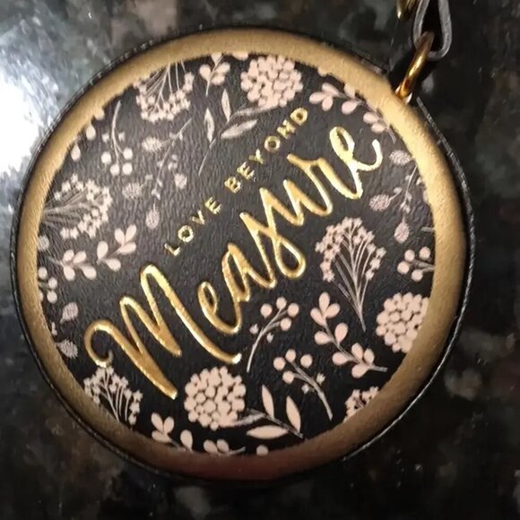 Love Beyond Measure Mini Tape Measure with Floral Print - Picture 3 of 6
